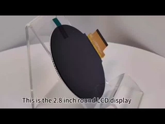 2.8인치 TFT 디스플레이 480x480 TFT 둥근 디스플레이 40 핀 RGB 인터페이스