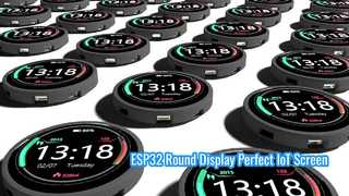 1.28인치 원형 ESP32-C3 디스플레이 모듈