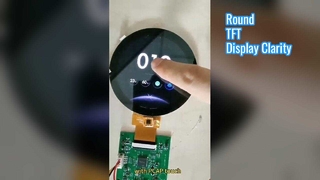2.1인치 480x480 둥근 TFT 디스플레이