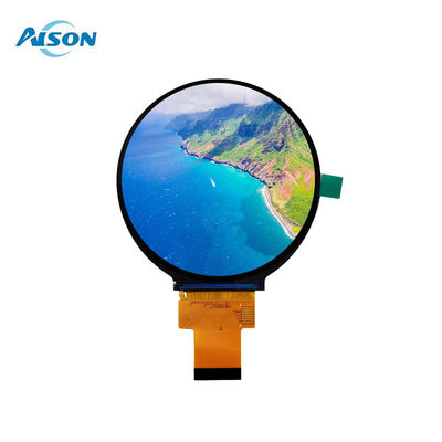 2.76 인치 480x480 원형 IPS TFT LCD 모듈 MIPI 인터페이스 300 닛 2.8 인치 둥근 디스플레이