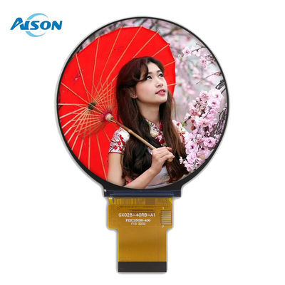 2.76 인치 480x480 원형 IPS TFT LCD 모듈 MIPI 인터페이스 300 닛 2.8 인치 둥근 디스플레이