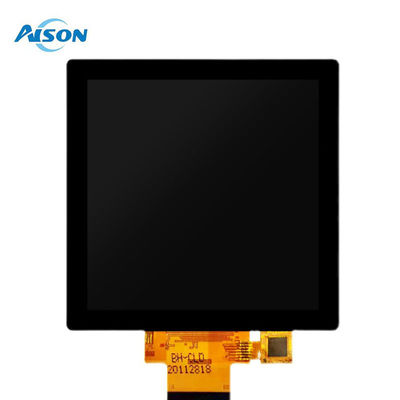 3.95 인치 사각형 TFT 디스플레이 480x480 사각형 터치 디스플레이 300 cd/m2 RGB 인터페이스