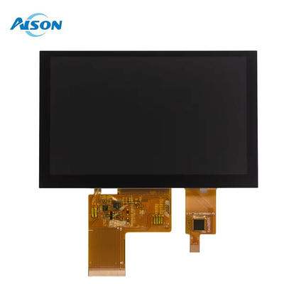 5인치 800x480 IPS 용량 터치 TFT 디스플레이 350 cd/m2