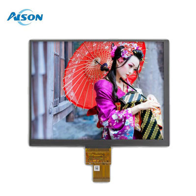 8인치 1024x768 TFT LCD 디스플레이와 LVDS 인터페이스 1000cd/m2