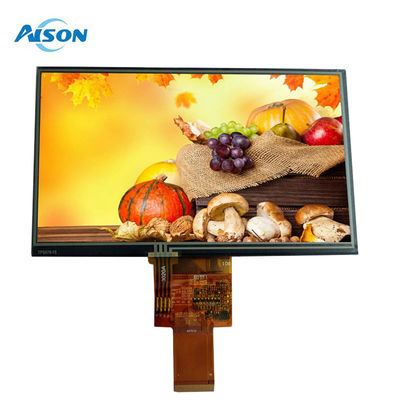 7" RTP TFT 디스플레이 800X480 해상도 RGB 인터페이스 산업용 40 핀