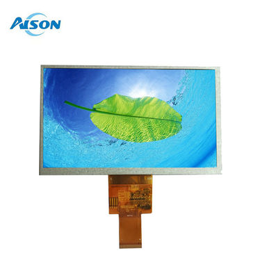 7" RTP TFT 디스플레이 800X480 해상도 RGB 인터페이스 산업용 40 핀