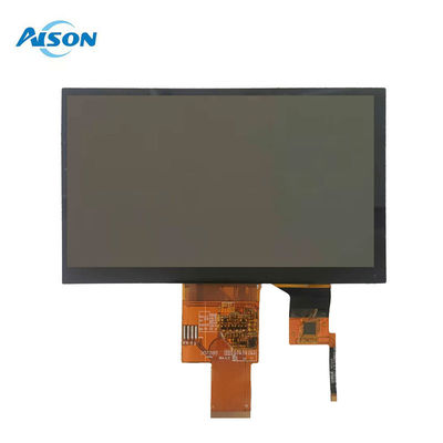 7인치 LCD 디스플레이 모듈 400 Cd/M2 TFT LCD 터치 스크린 800x480