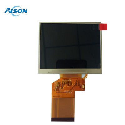 3.5인치 IPS TFT LCD 디스플레이 640x480 TFT LCD 용량 터치 스크린 1000 Cd/M2 RGB 인터페이스