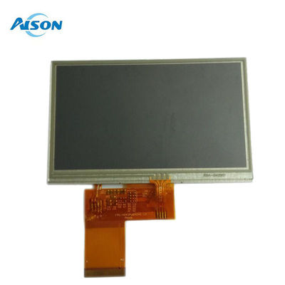 4.3인치 TFT 저항성 터치 스크린 350 cd/m2 컬러 TFT 스크린 480X272 RGB 인터페이스