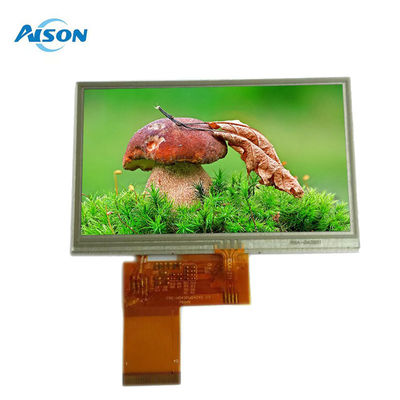 4.3인치 TFT 저항성 터치 스크린 480x272 RTP TFT 디스플레이 모듈