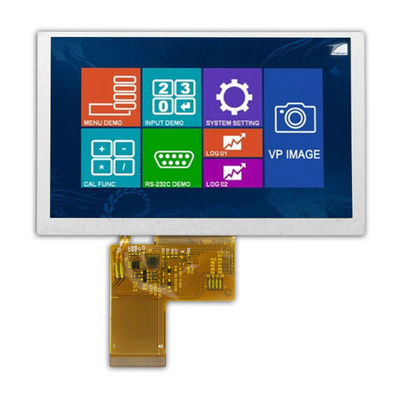 맞춤형 5인치 고휘도 TFT 디스플레이, 햇빛 가독형 디스플레이 TFT 2500cd/m2