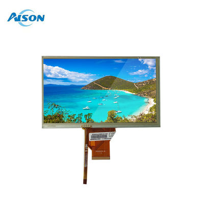 7인치 TFT 저항성 터치 스크린 800X480 터치 스크린 디스플레이 모듈 300 Cd/M2