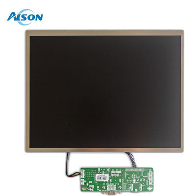 121인치 산업용 TFT 디스플레이 1024x768 LVDS 인터페이스와 함께 사용자 정의 TFT 디스플레이 650 Cd/M2