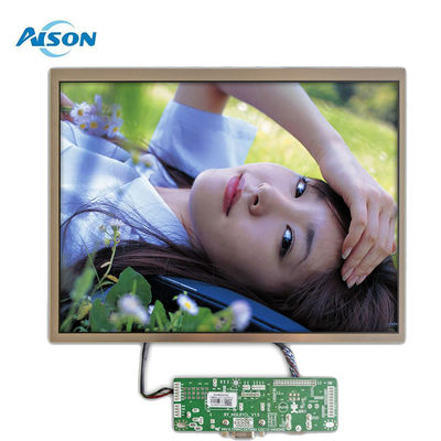 12.1인치 디스플레이 900:1 1024x768 디스플레이 650 Cd/M2 LVDS 인터페이스