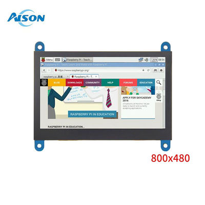 4.3 인치 IPS 라즈베리 파이 LCD 디스플레이 HDMI 인터페이스와 용량 터치