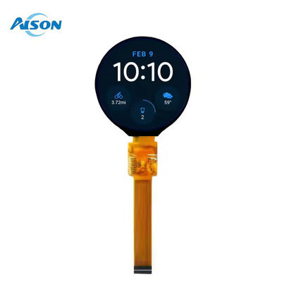 1.6 인치 400x400 맞춤형 원형 TFT 디스플레이 230 Cd/M2 ST77903 QSPI 인터페이스