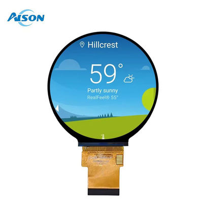 2.8인치 480x480 둥근 TFT LCD 디스플레이 스마트 워치용 2.76인치 원형 디스플레이