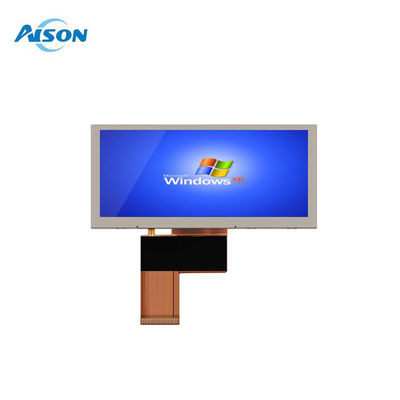 3.9인치 480x128 풍경판형 LCD 디스플레이 500 Cd/M2 스트레칭 바 LCD 모니터 사용자 정의