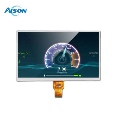 10.1인치 1024X600 IPS TFT LCD 디스플레이 50핀 RGB 인터페이스와 저항 터치 패널