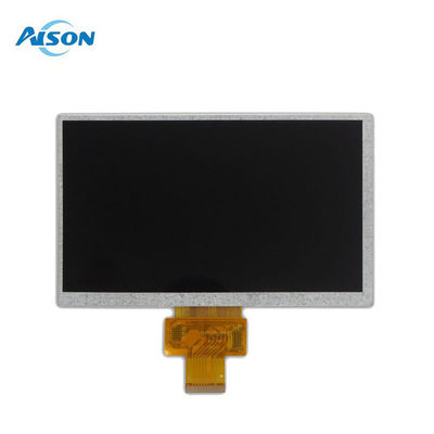7인치 폭 온도 800x480 산업 TFT 디스플레이 500 Cd/M2 IPS LCD 패널