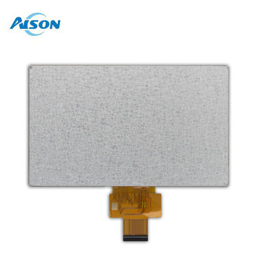 7인치 폭 온도 800x480 산업 TFT 디스플레이 500 Cd/M2 IPS LCD 패널