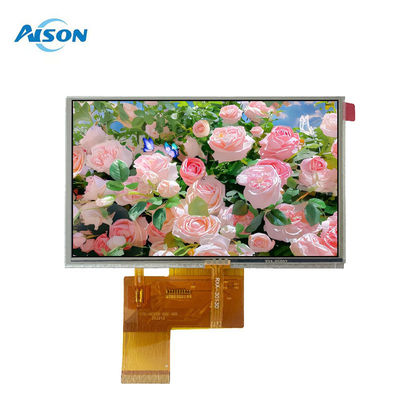 5.0 IPS TFT LCD 모듈, 저항 터치 패널 800X480 해상도