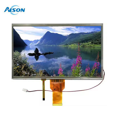 10.1 인치 1024x600 LVDS RTP TFT LCD 디스플레이 10.1 인치 저항적 촉각 디스플레이