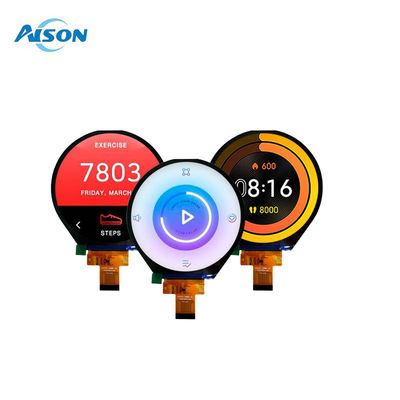 3.4 인치 800*800 원형 TFT LCD 디스플레이 MIPI 인터페이스 스마트 홈 산업 제어용 30 핀