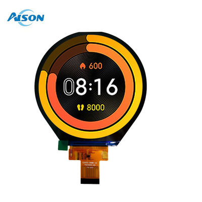 3.4인치 800x800 MIPI 인터페이스와 함께 원형 터치 TFT 디스플레이
