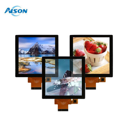 4인치 사각형 TFT 디스플레이 480x480 RGB 인터페이스와 터치 디스플레이 300 cd/m2