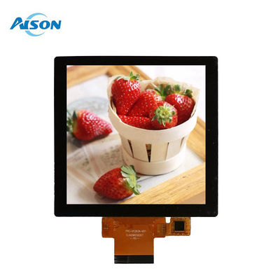 4인치 사각형 TFT 디스플레이 480x480 RGB 인터페이스와 터치 디스플레이 300 cd/m2