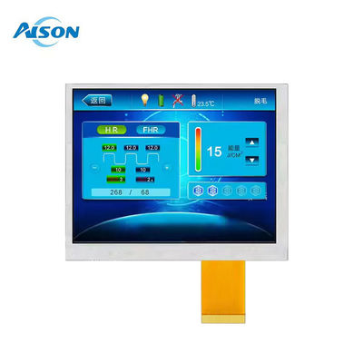 5.6인치 산업용 TFT 디스플레이 250cd/m2 LCD 모듈 디스플레이 640x480 RGB 인터페이스