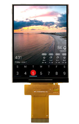 3.5인치 320x480 초상화 MIPI TFT LCD 모듈 PCAP 터치
