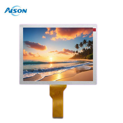 햇빛으로 읽을 수 있는 8인치 800x600 4:3 IPS TFT LCD 디스플레이 50핀 RGB 인터페이스