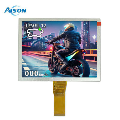 8인치 IPS TFT LCD 모듈 800×600 RGB 24 비트 50 핀 1000cd/m2 산업용 TFT 디스플레이