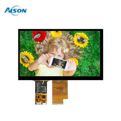 7인치 1024x600 LVDS IPS TFT LCD 디스플레이 USB I2C 인터페이스 용량 터치 패널