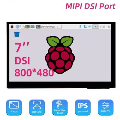 4.3인치 800x480 DSI TFT 터치 디스플레이 Raspberry PI