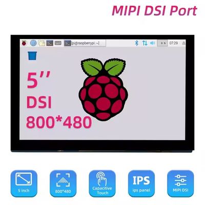 4.3인치 800x480 DSI TFT 터치 디스플레이 Raspberry PI