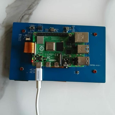 7인치 MIPI-DSI IPS LCD 디스플레이 라즈베리 파이 5 4 3용 정전식 터치 스크린