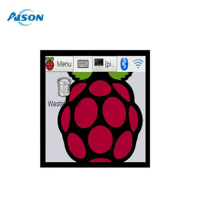 7.6인치 800*800 사각형 TFT LCD 디스플레이 화면 (Raspberry Pi 5용 정전식 터치 스크린 포함)