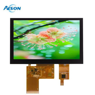 5인치 800x480 IPS 용량 터치 TFT 디스플레이 350 cd/m2