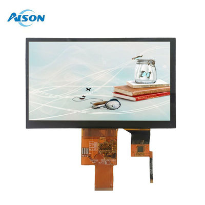 7인치 800x480 IPS TFT 용량 터치 스크린 디스플레이 RGB 40 PIN