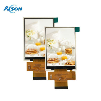 2.8인치 240x320 IPS LCD TFT 모듈 350cd/m2 SPI/MCU/RGB 인터페이스