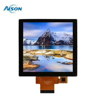4인치 사각형 TFT 디스플레이 480x480 RGB 인터페이스와 터치 디스플레이 300 cd/m2