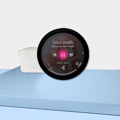 1.28인치 원형 ESP32-C3 디스플레이 모듈 240x240 ESP32-C3 와이파이 블루 덩어리 모듈 Lvgl