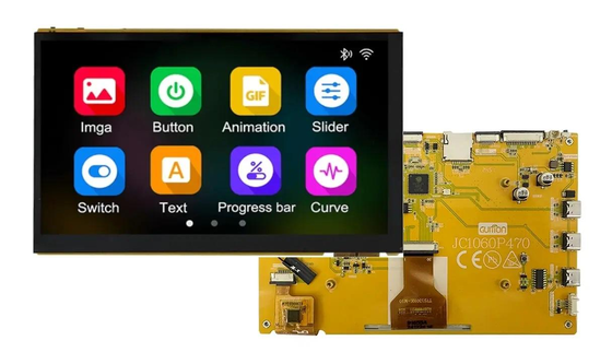 7인치 1024x600 IPS LCD 디스플레이 ESP32 P4 개발 보드 용량 터치 디스플레이 탑재 ESP32-C6 ForArduino ESP IDE